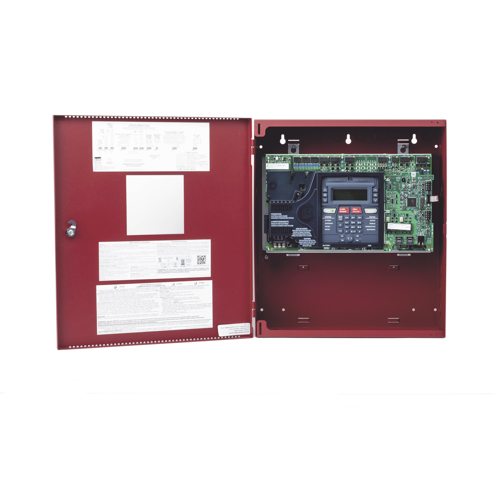 50 Pt Addressable panel, supports 50 modules or detectors in any combination.  INTERIOR