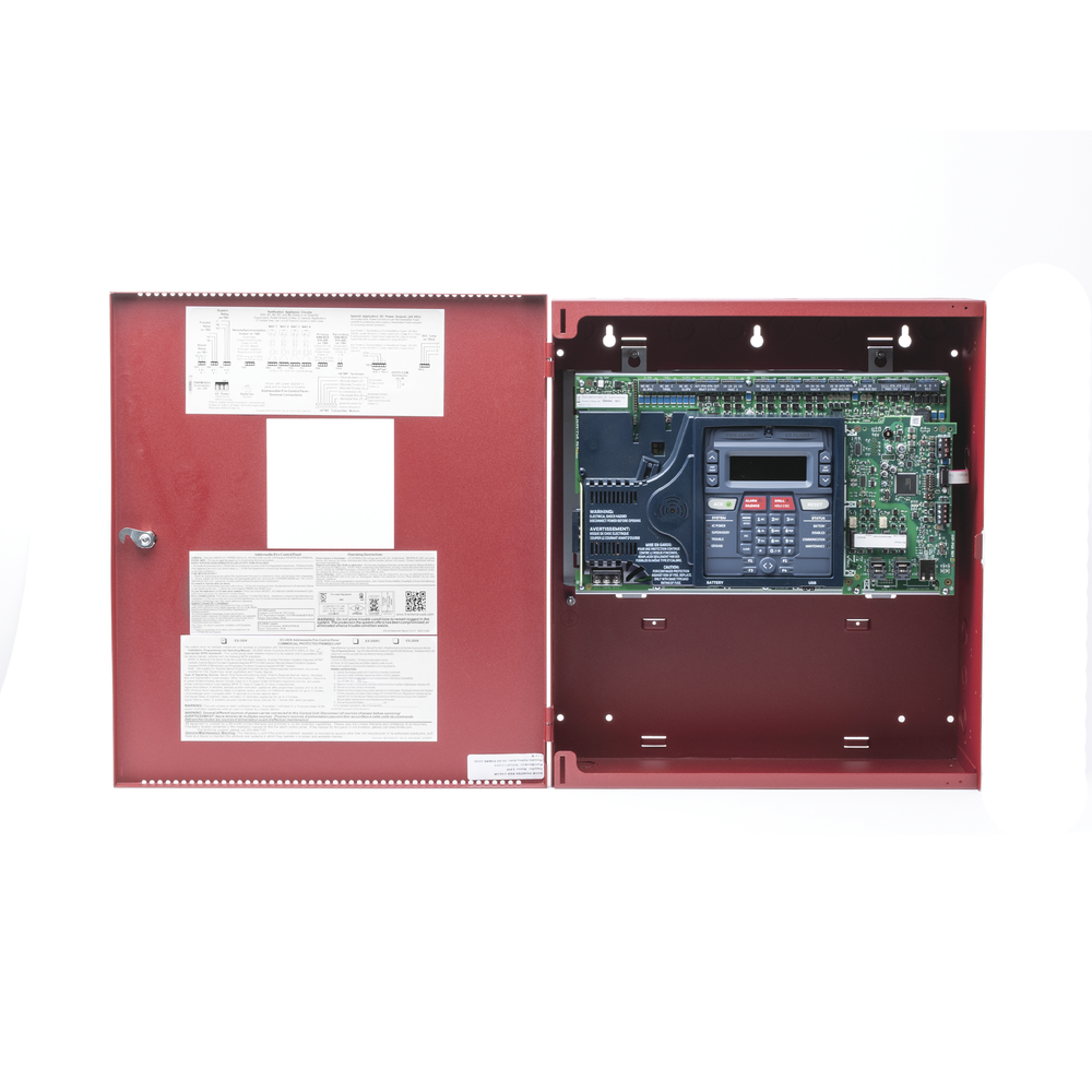Addressable Fire Alarm Control,198-Points on One Signaling Line Circuit (SLC) Loop, 24VDC. INTERIOR