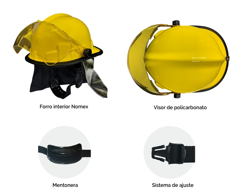 Casco de bombero Viking