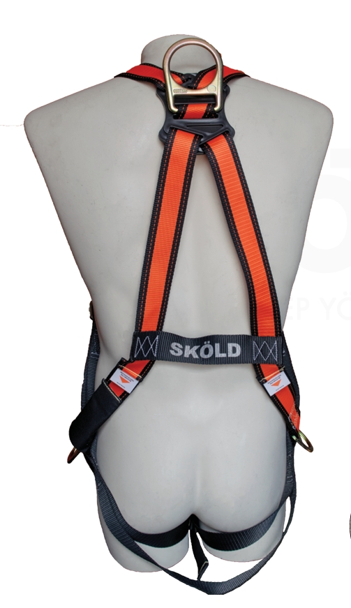 Arnés de Nylon de 3 Argollas Sköld (espalda, caderas) P.TRASERA
