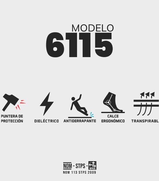 6115G | Características