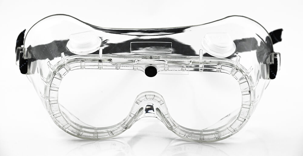 Goggle ventilacion indirecta claro.