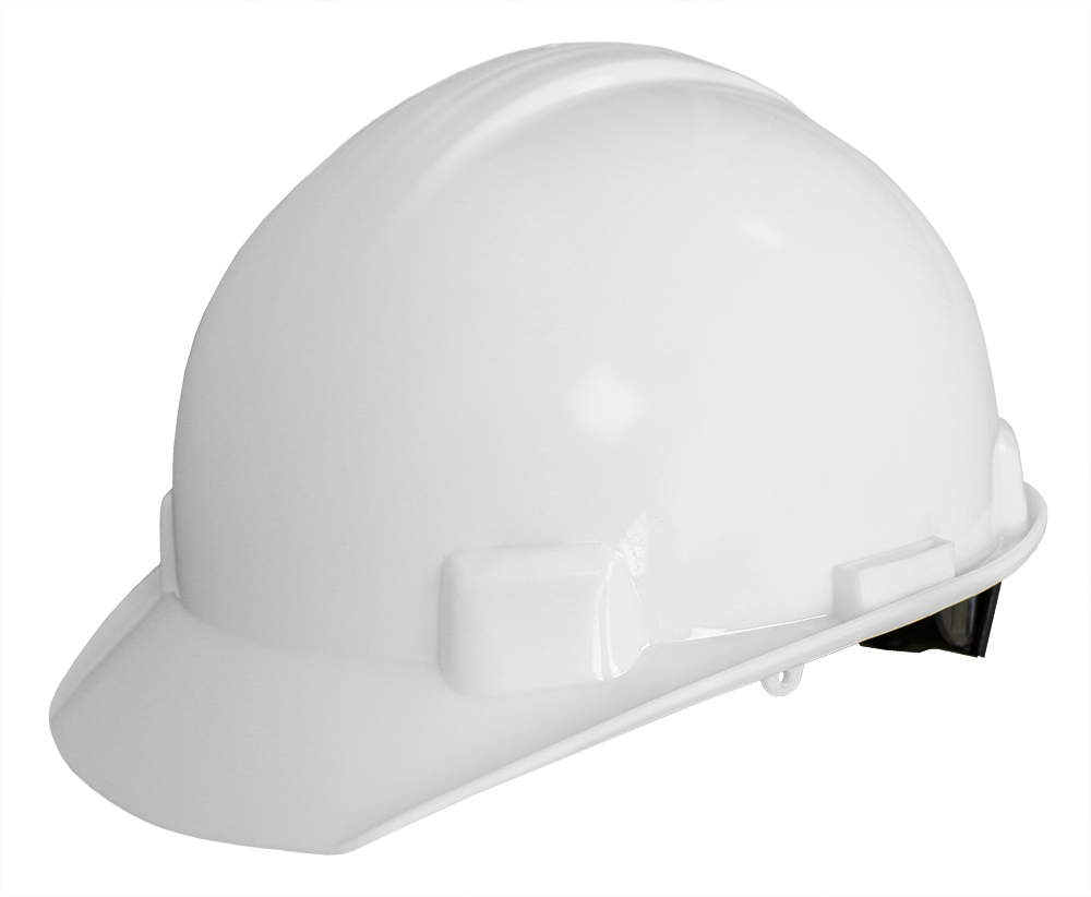 Casco de seguridad modelo ww-2017 color blanco, de 6 puntos.