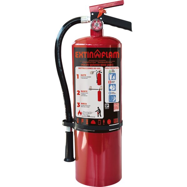 Extintor portatil extin-pqs 6kgs modelo 15.