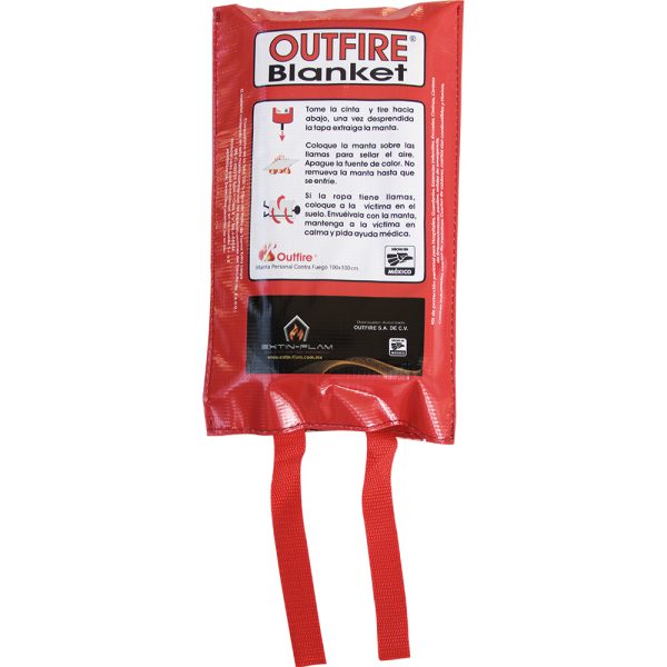 Manta personal outfire con funda 1.0 metro