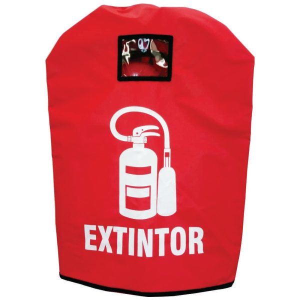 Funda cubre extintor co2 15 a 20.
