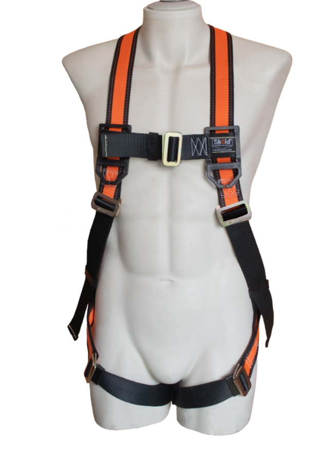 Arnés de Nylon de 1 Argolla Sköld (espalda)