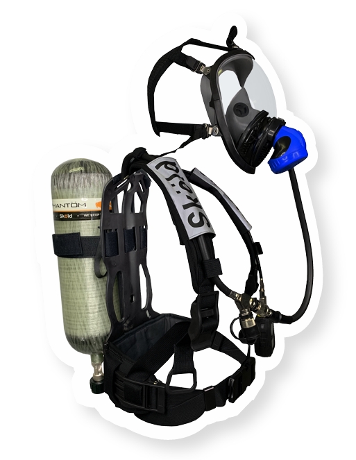 SCBA 97 Fibra de Carbono, 60 Minutos y Estuche