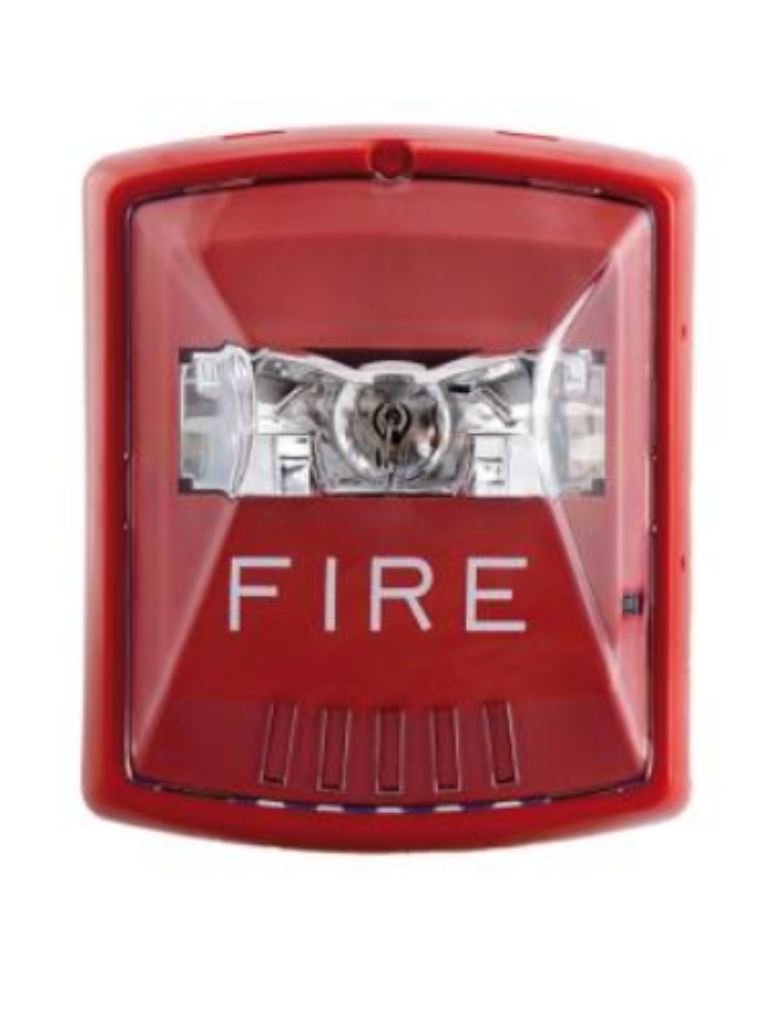 ESTROBO De montaje en pared color rojo 12 o 24 v