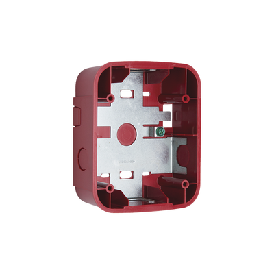[SIF00A-SBBRL] Caja de Montaje en Pared, para Sirena, Color Rojo, Nuevo Diseño Moderno y Elegante