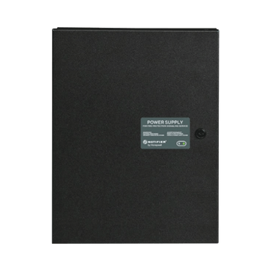 Fuente de Alimentación Remota NOTIFIER / 10 Amperes / 3 Entradas / 7 Salidas NAC o Auxiliar de 24 Vcc / Gabinete Negro