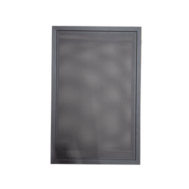 [SIF6-EQDR-C4] Puerta para Gabinete de 3 Niveles EQBB-C4 / Ventilada / para Paneles Serie EQ de NOTIFIER / Color Negro