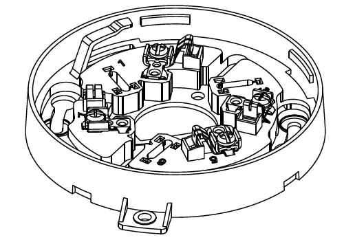 KC2 Series 4-in Base, 2-Wire without Relay