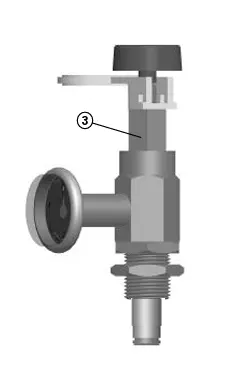 [SIF11-600064] Actuator, Manual Release, 195PSI, CO2