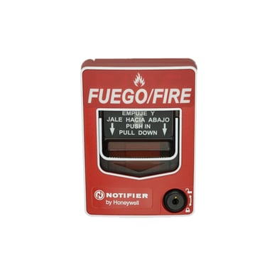 Addressable NBG-12l pull station; with flashscan. Spanish