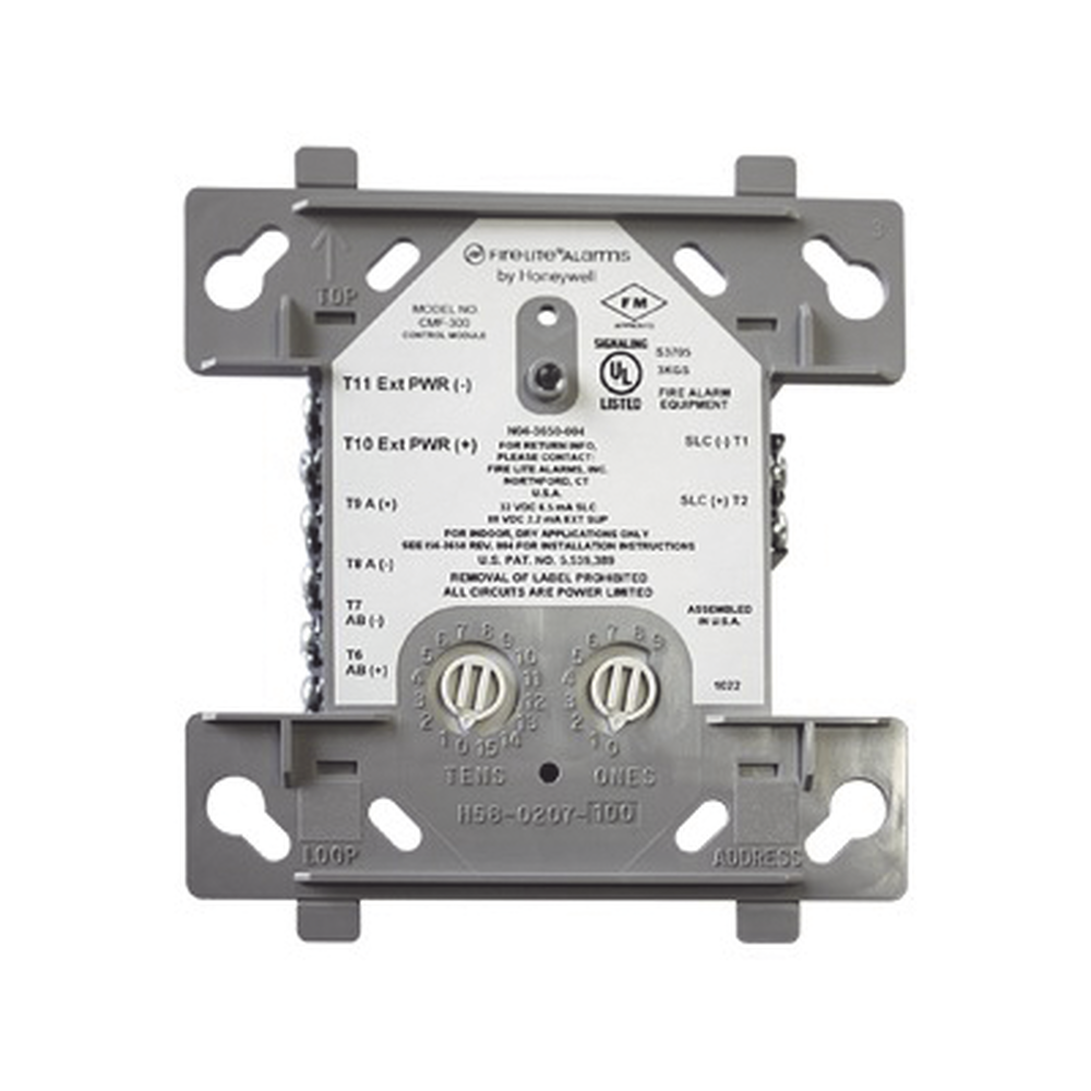[SIF5-CMF-300] Addressable Control Module -- One Supervised, Style Y/Z (Class A/B) Notification Appliance (Bell) Circuit.