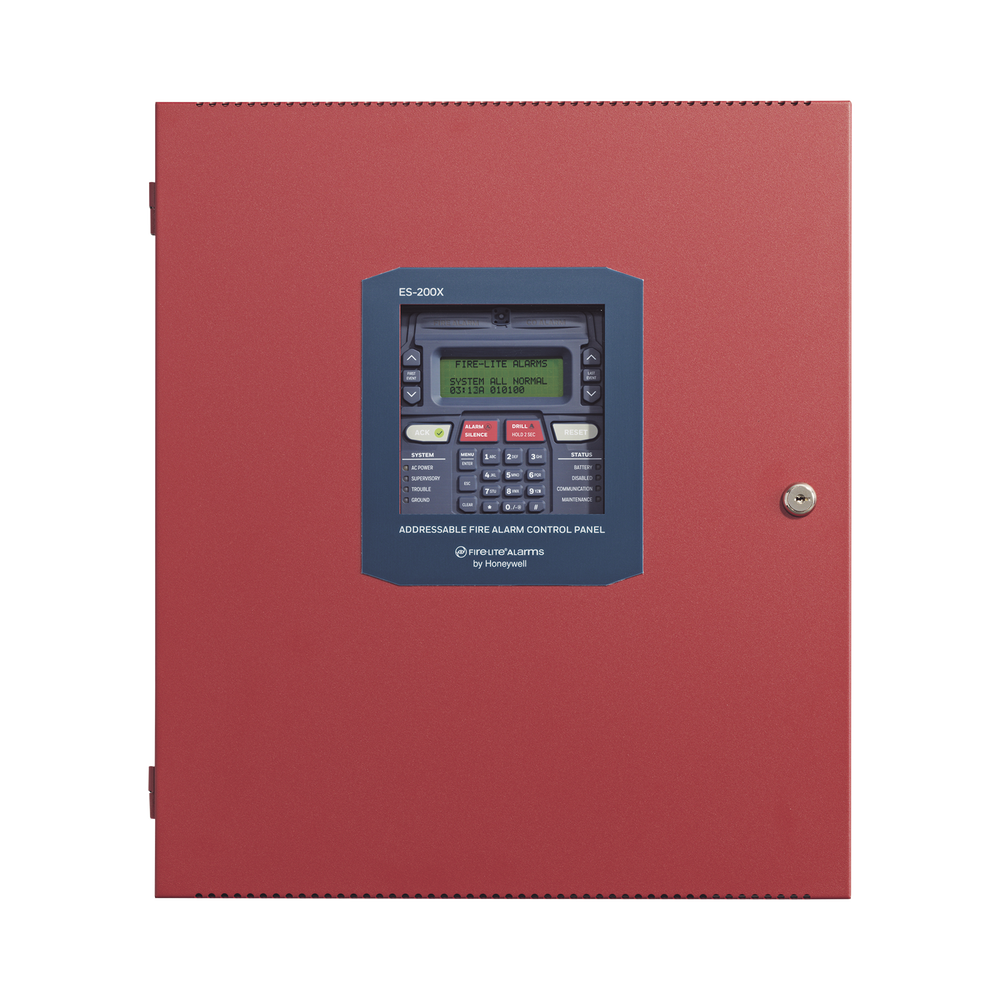 Addressable Fire Alarm Control,198-Points on One Signaling Line Circuit (SLC) Loop, 24VDC.