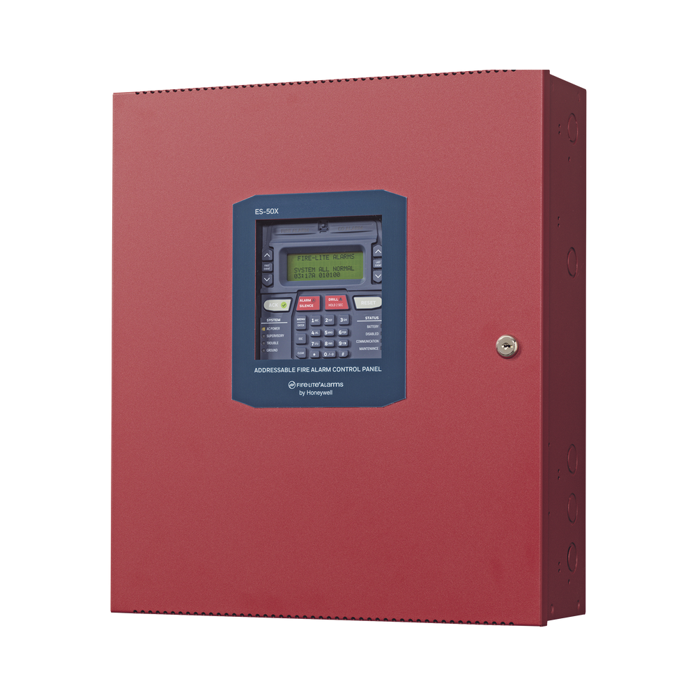 50 Pt Addressable panel, supports 50 modules or detectors in any combination.