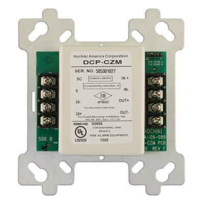Conventional zone input module.