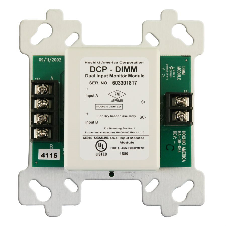 Dual input monitor module.