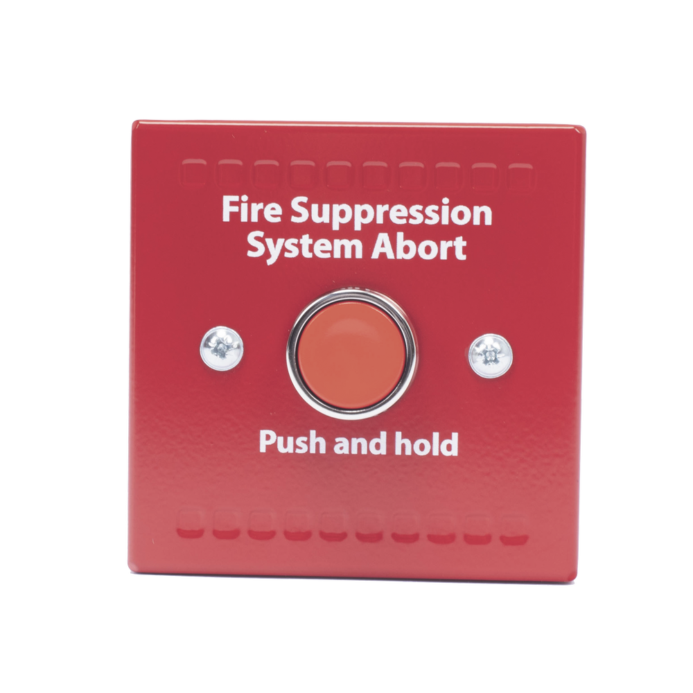 Botón de Aborto para Sistema de Extinción de Incendio