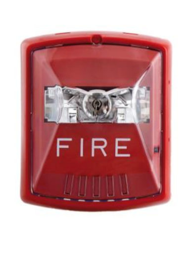 [SIF14-WSTR] ESTROBO De montaje en pared color rojo 12 o 24 v