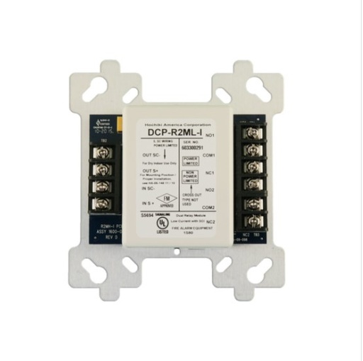 [SIF4-AR2ML-I] Dual relay module 4", 2 AMPS @24VDC or 1 AMP @! 120VAC, w/isolator.