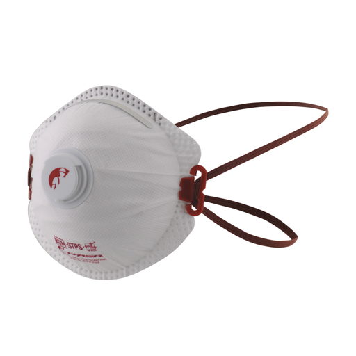 [SIF10-REX-340] Respirador con válvula de exhalación color blanco.