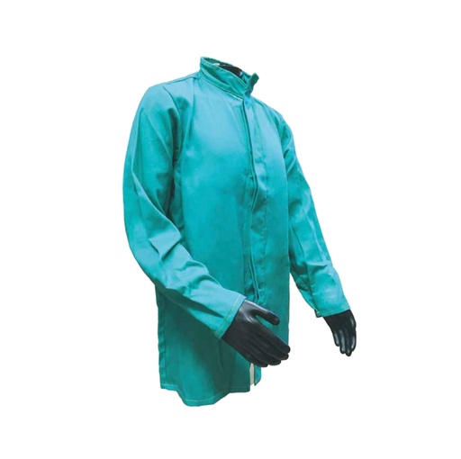 [SIF7-SKCSV70-M] Camisola Soldador Verde 70cm talla M.
